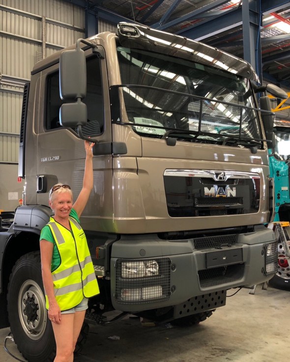 The WoMAN with the MAN